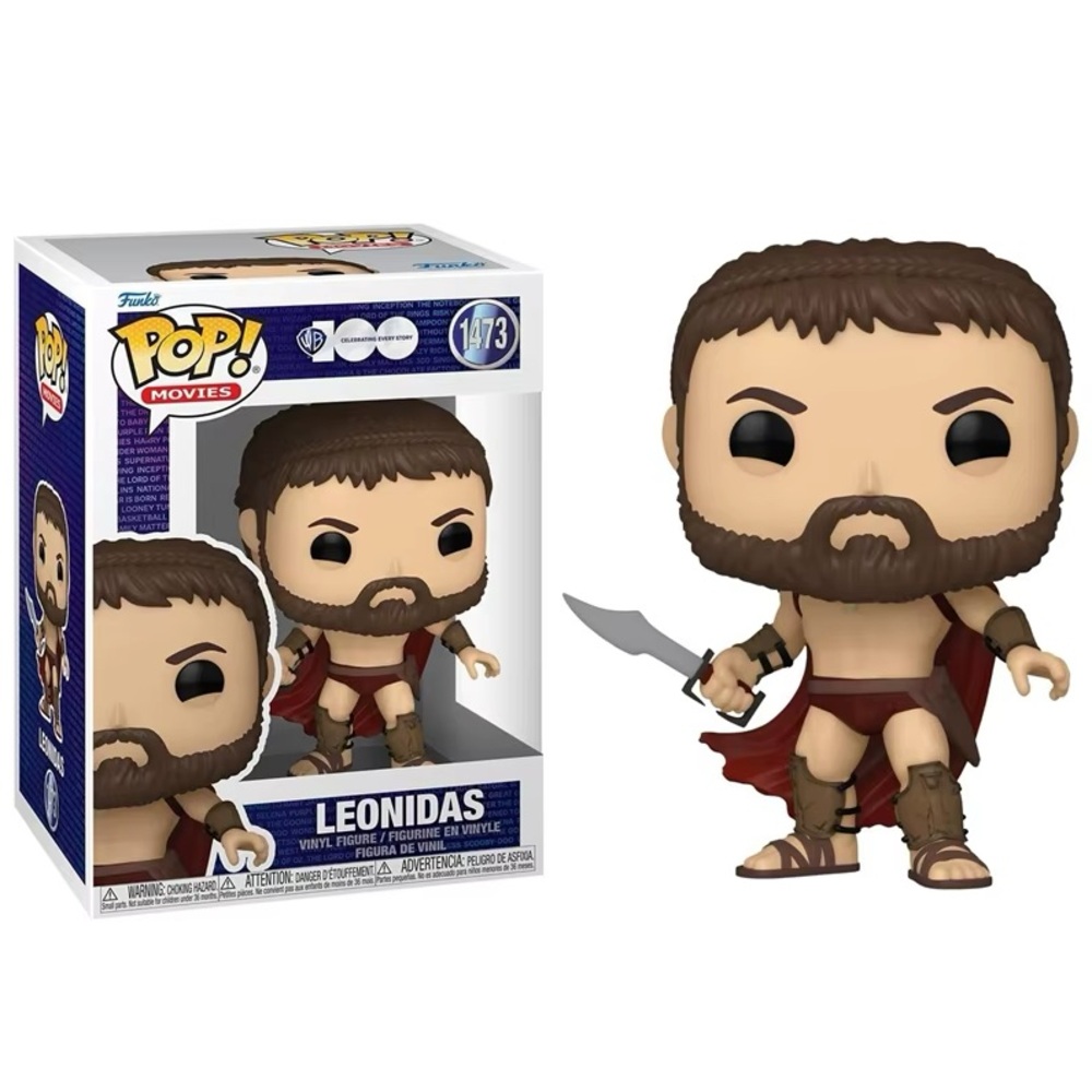 NWT ⚔️ Funko POP! Leonidas 1473 - WB 300 The Movie